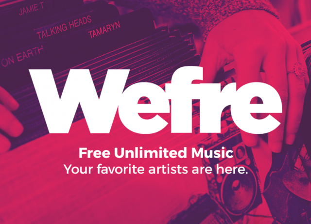 Wefre, el rival de Spotify que es totalmente gratuito.